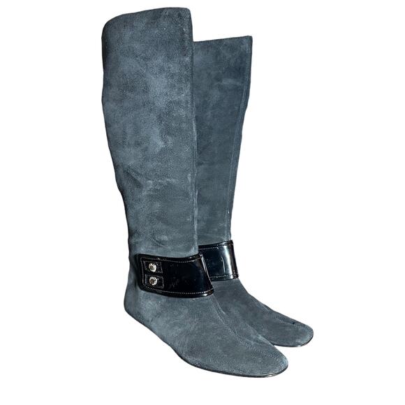 Stylish Black Suede Women's Boots - Picture 3 of 13